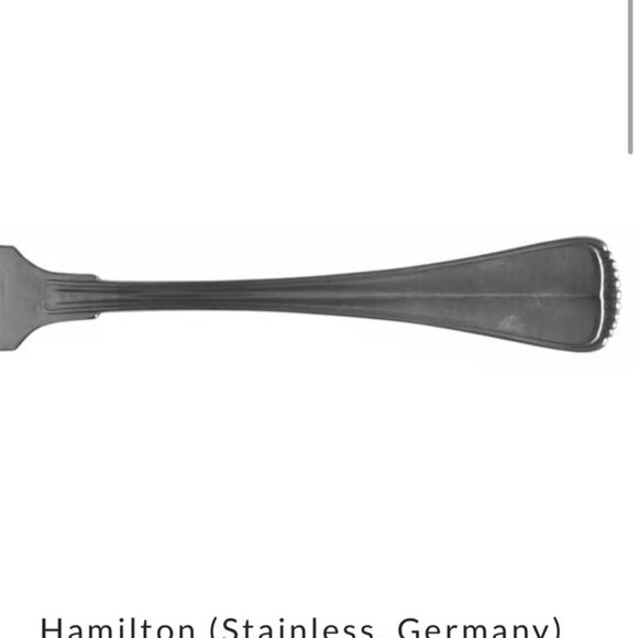 One Towle HAMILTON Dinner Forks Stainless 18/8 Germany Flatware 8 1/4” Silver - Picture 1 of 6